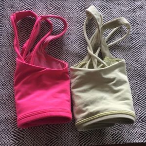 Lululemon sports bras. Size 4